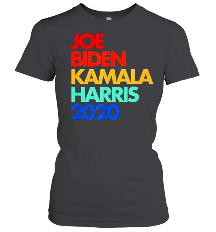 Joe biden inauguration 2021 kamala harris 2020 rainbow gift shirt Classic Women's T-shirt