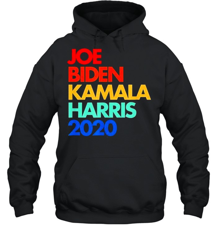 Joe biden inauguration 2021 kamala harris 2020 rainbow gift shirt Unisex Hoodie