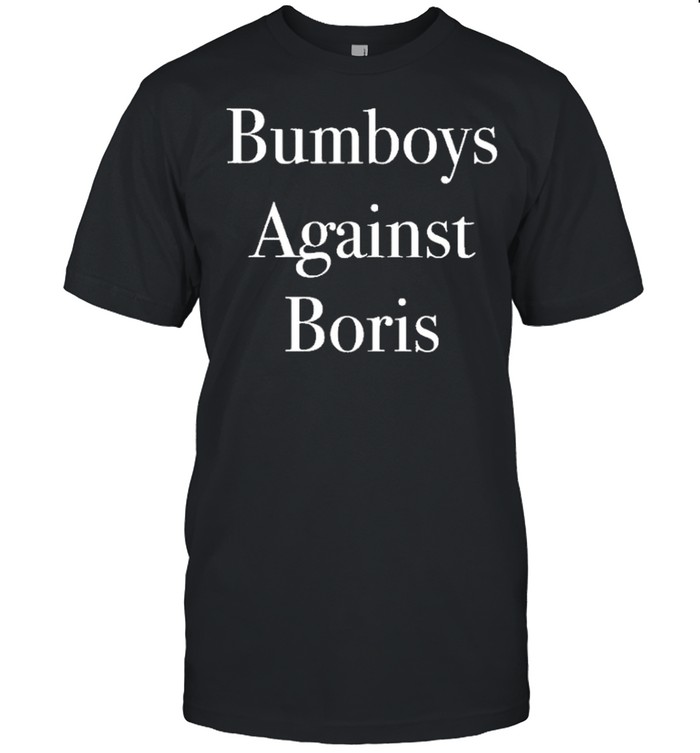 Bumboys against boris shirt Classic Men's T-shirt