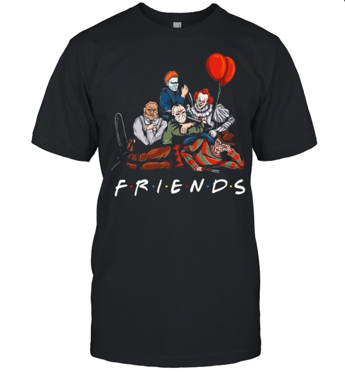 Freddy Krueger Jason Voorhees Michael Myers Pennywise Leatherface Friends shirt