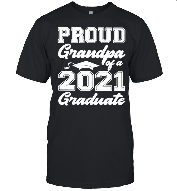 Proud Grandpa Of A 2021 Graduate shirt Classic Men's T-shirt
