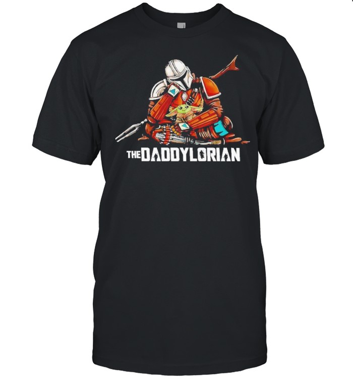 the dadalorian baby yoda shirt Classic Men's T-shirt