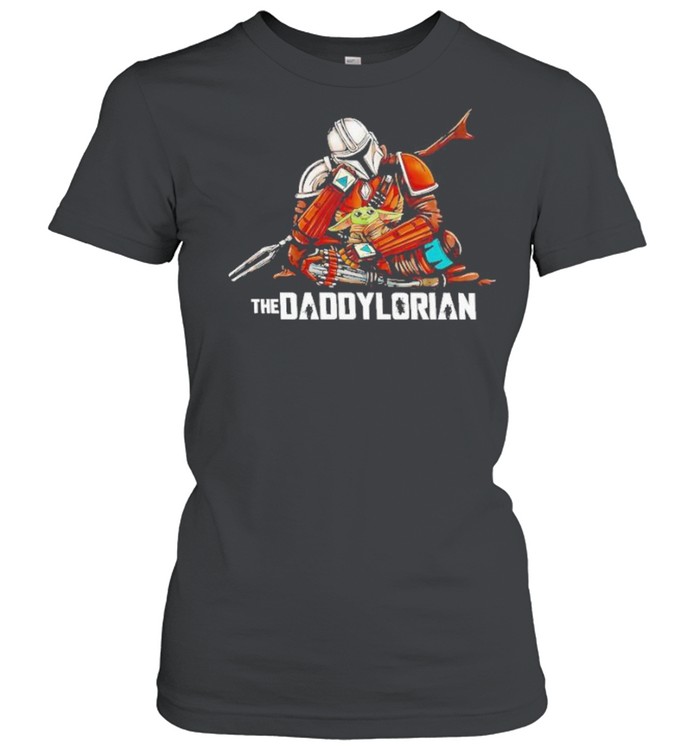 the dadalorian baby yoda shirt Classic Women's T-shirt