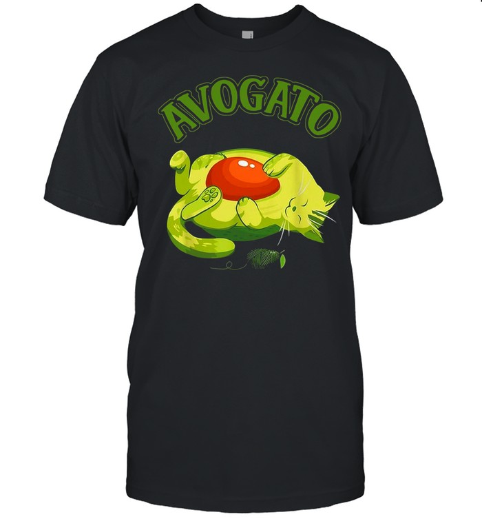 Meow Avogato Cat Avocado shirt Classic Men's T-shirt