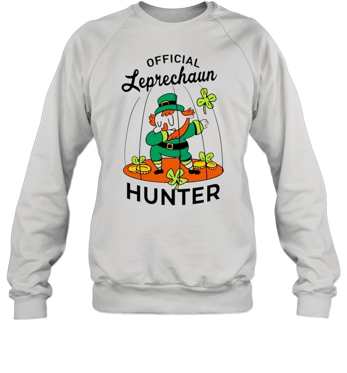 2021 Leprechaun hunter St Patricks Day shirt Unisex Sweatshirt