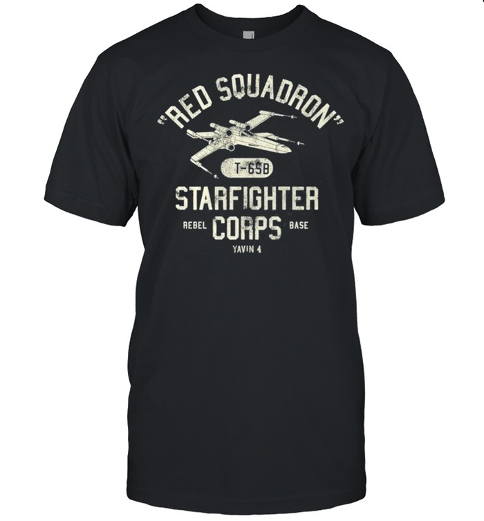 Star Wars Red Squadron Rebel Poster shirt Classic Men's T-shirt