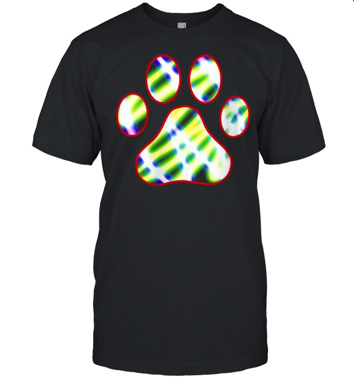 Womens Dog Cat Pawprint Design shirt
