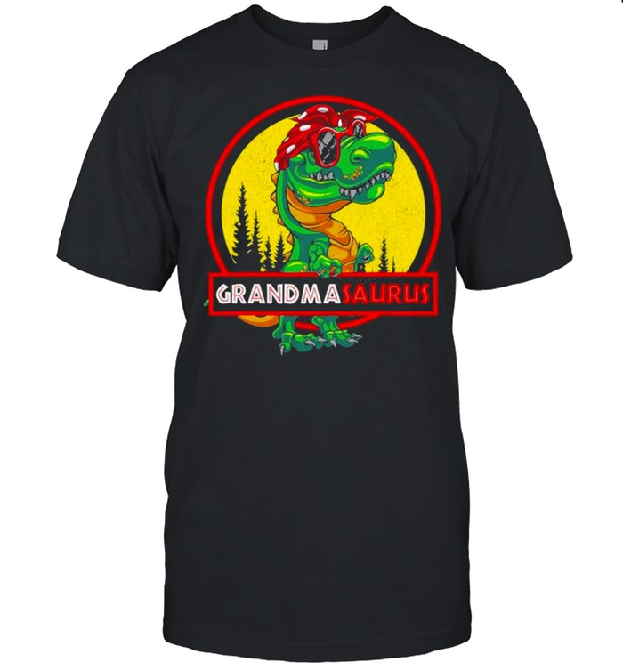 Grandmasaurus T Rex Grandma Saurus Dinosaur Family Matching shirt