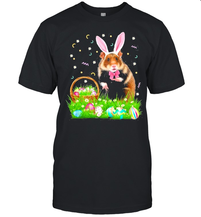 Hamster Easter Day Bunny Eggs Easter Costume shirt