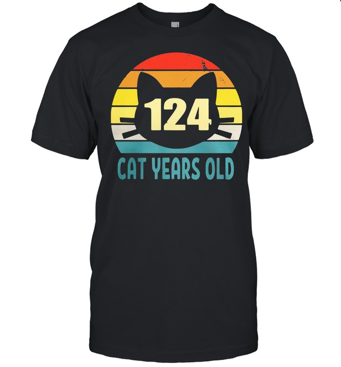 124 Cat Years Old Vintage shirt