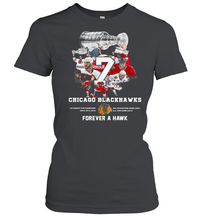 7 Brent Seabrook Chicago Blackhawks Forever A Hawk shirt Classic Women's T-shirt