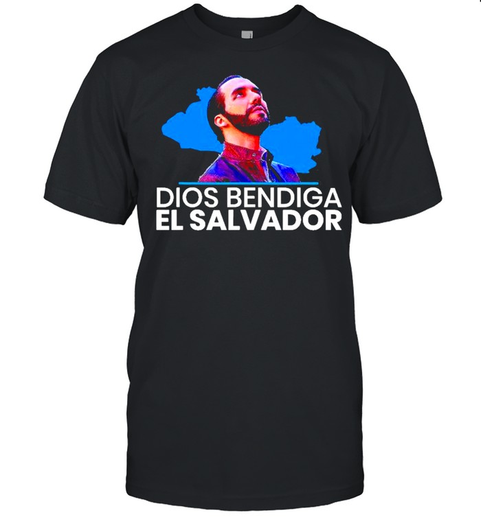 Dios Bendiga El Salvador, Nayib Bukele Presidente  Classic Men's T-shirt