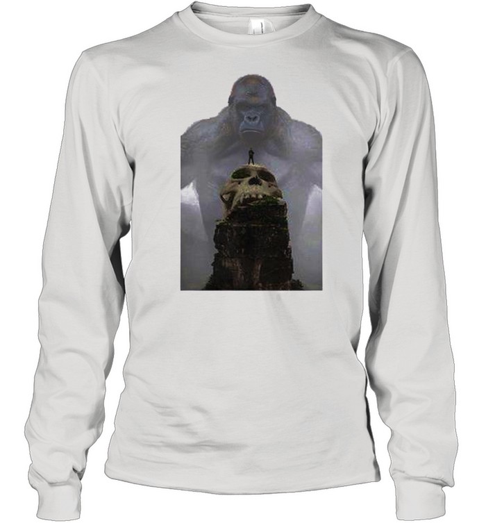 2021 Godzilla Vs Kong Movie Team Kong shirt Long Sleeved T-shirt