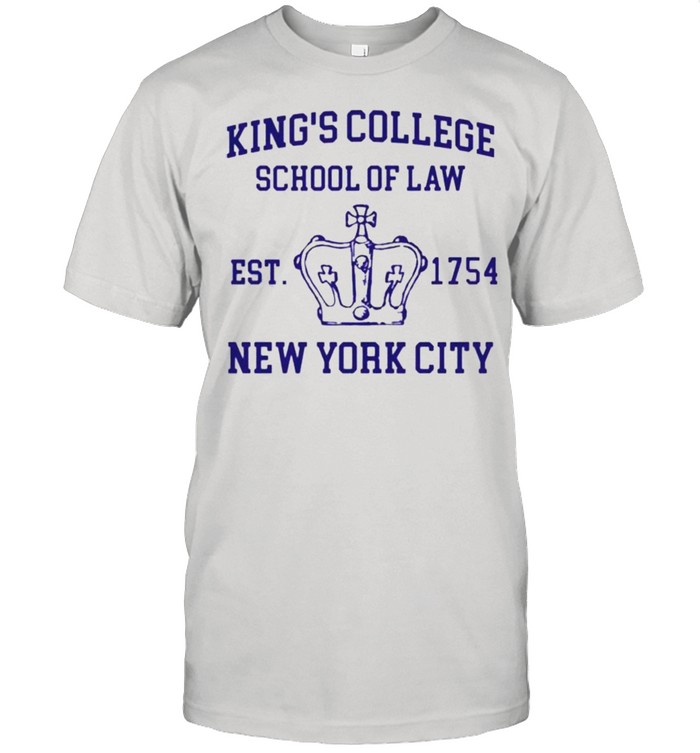 Alexander Hamilton king’s college school of law est 1954 new york city shirt Classic Men's T-shirt