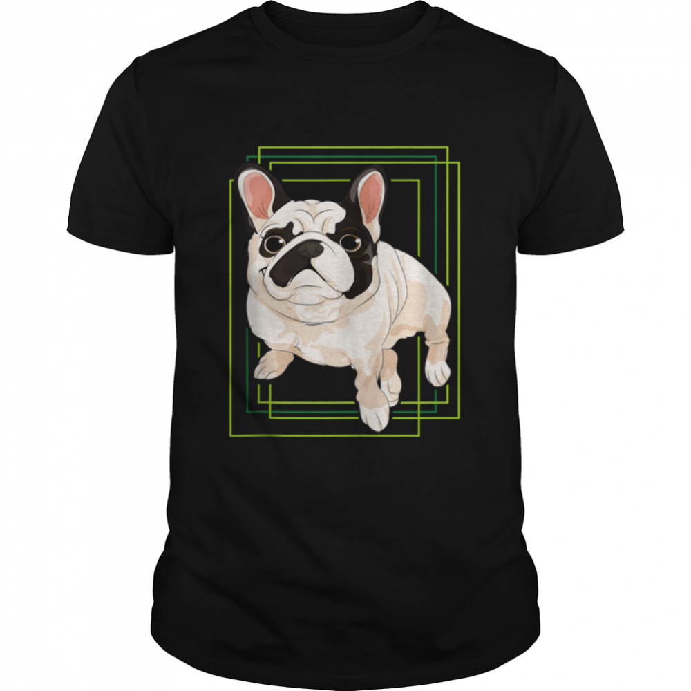 Chubby Bulldog Frenchie Pet Animal Dog French Bulldog shirt Classic Men's T-shirt