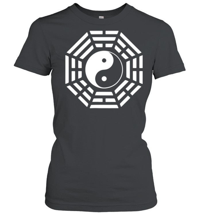 Bagua Mirror Feng Shui Yin Yang Symbol for Tai Chis shirt Classic Women's T-shirt