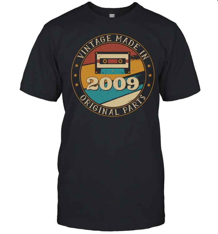 12 Jahre alt Mixtape Kassette Made in 2009 12 Geburtstag Langarmshirt shirt Classic Men's T-shirt