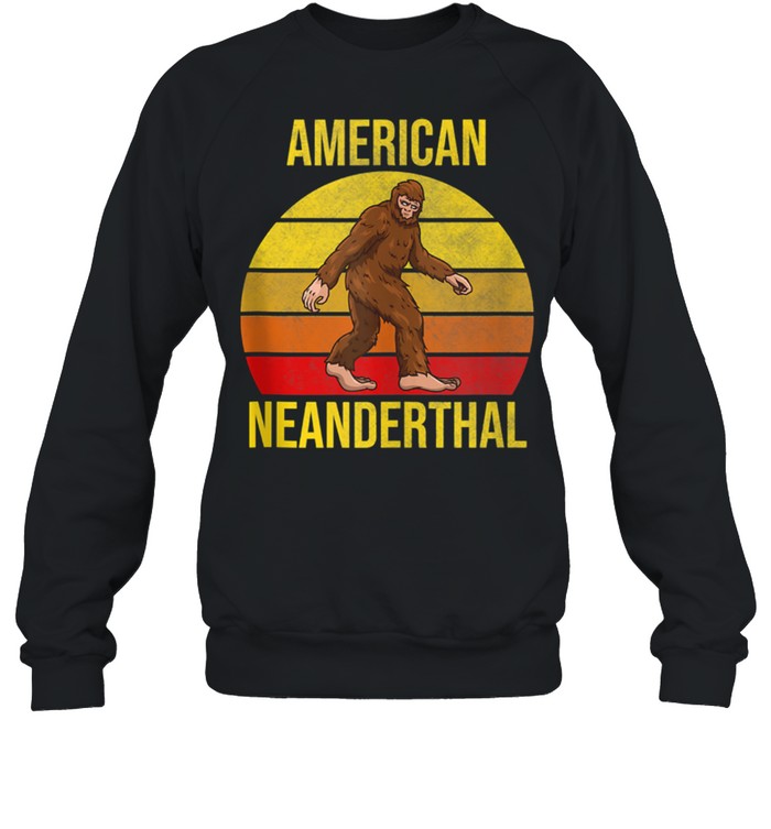 American Neanderthal Vintage Sunset shirt Unisex Sweatshirt