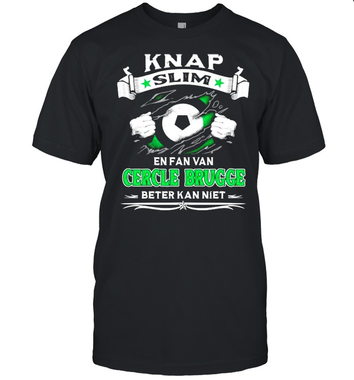 Knap Slim En Fan Van Cercle Brugge Beter Kan Niet  Classic Men's T-shirt