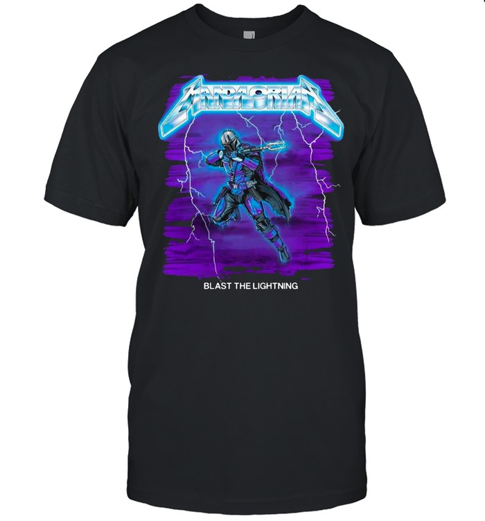 Star Wars The Mandalorian Blast The Lightning shirt Classic Men's T-shirt