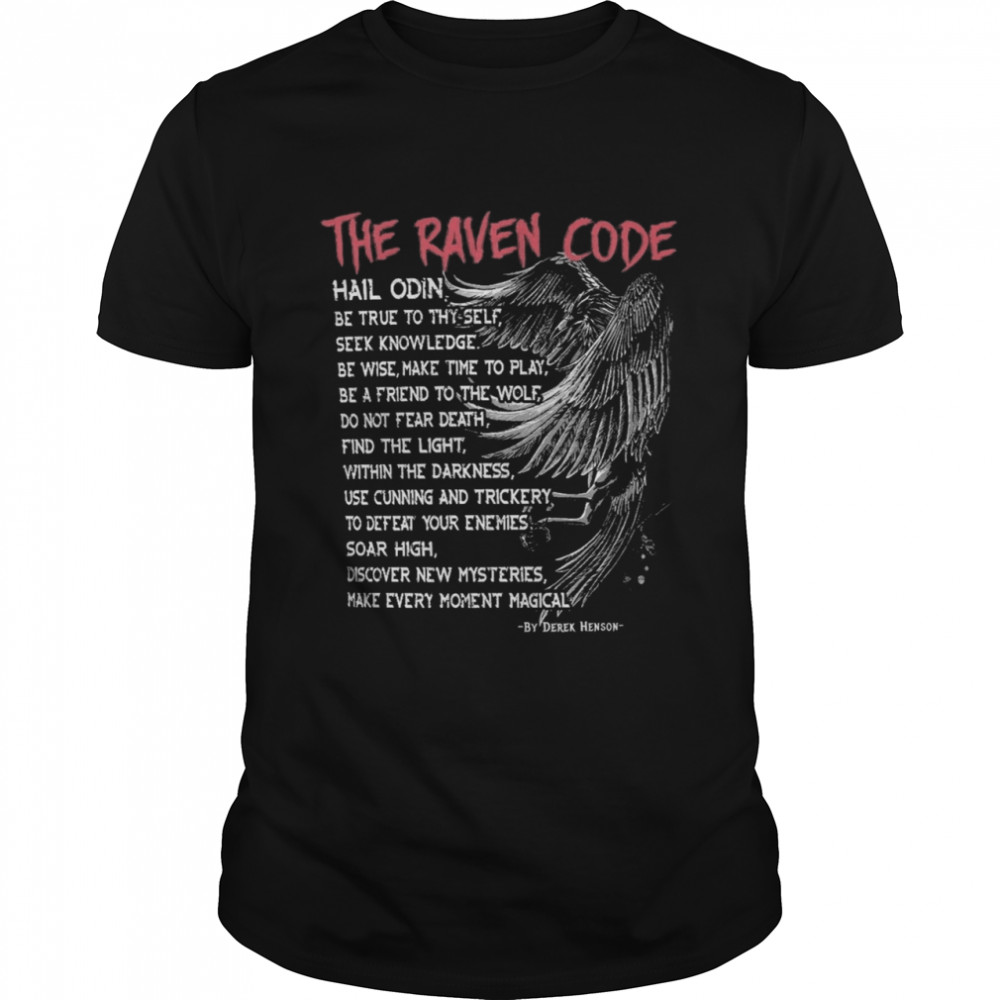 Viking The raven code shirt Classic Men's T-shirt