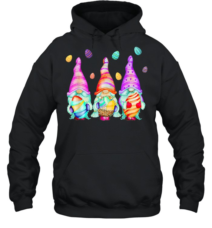 Gnome Easter Hippie Egg Hunting Gnomes shirt Unisex Hoodie