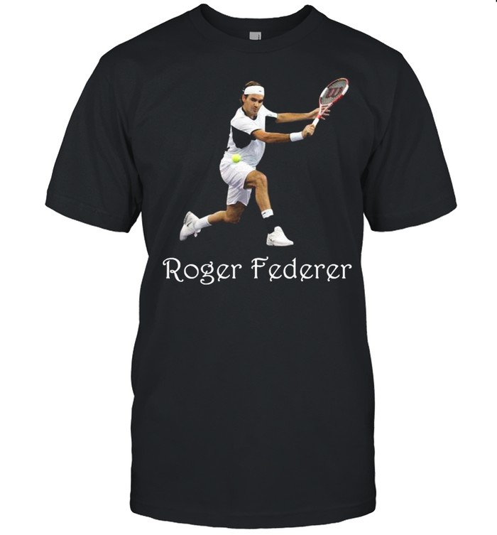 Roger Federer With Tennis Of The Worlds shirt