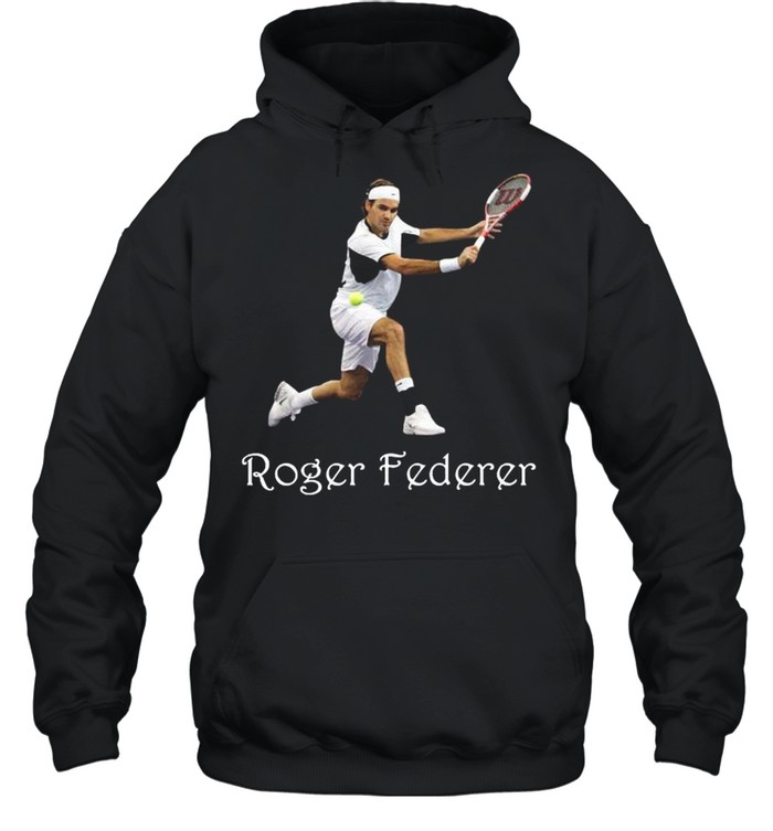 Roger Federer With Tennis Of The Worlds shirt Unisex Hoodie