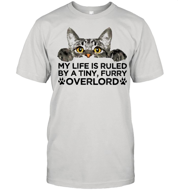 Cat Ruled By Overlord For Cat Lover  Classic Men's T-shirt