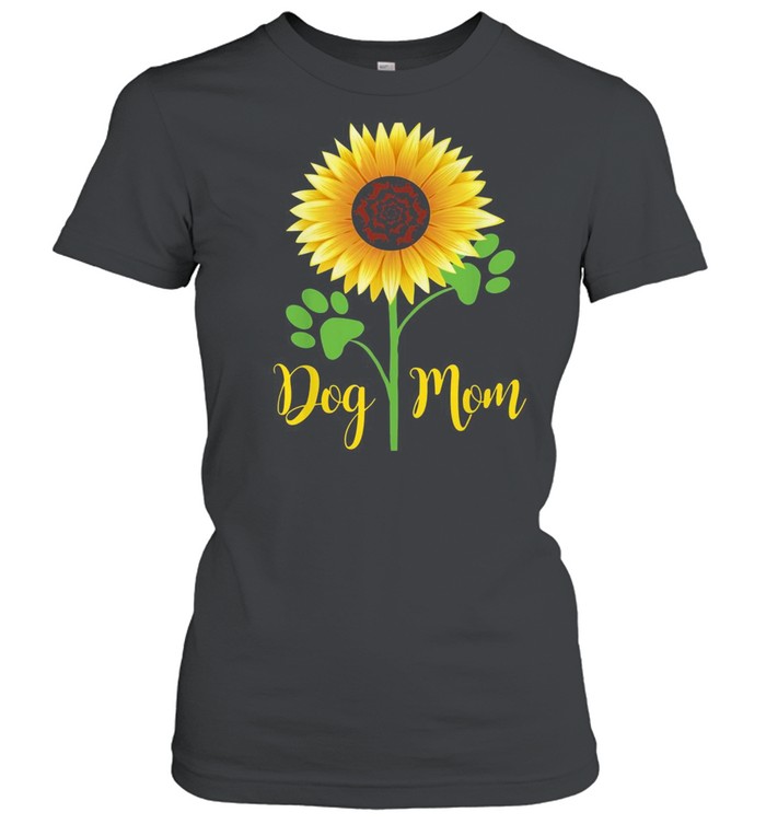 Dachshund Sunflower dog mom shirt Classic Women's T-shirt