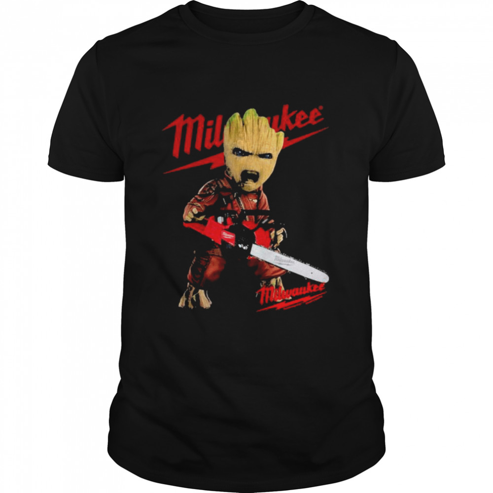 Groot With Logo Milwaukee  Classic Men's T-shirt