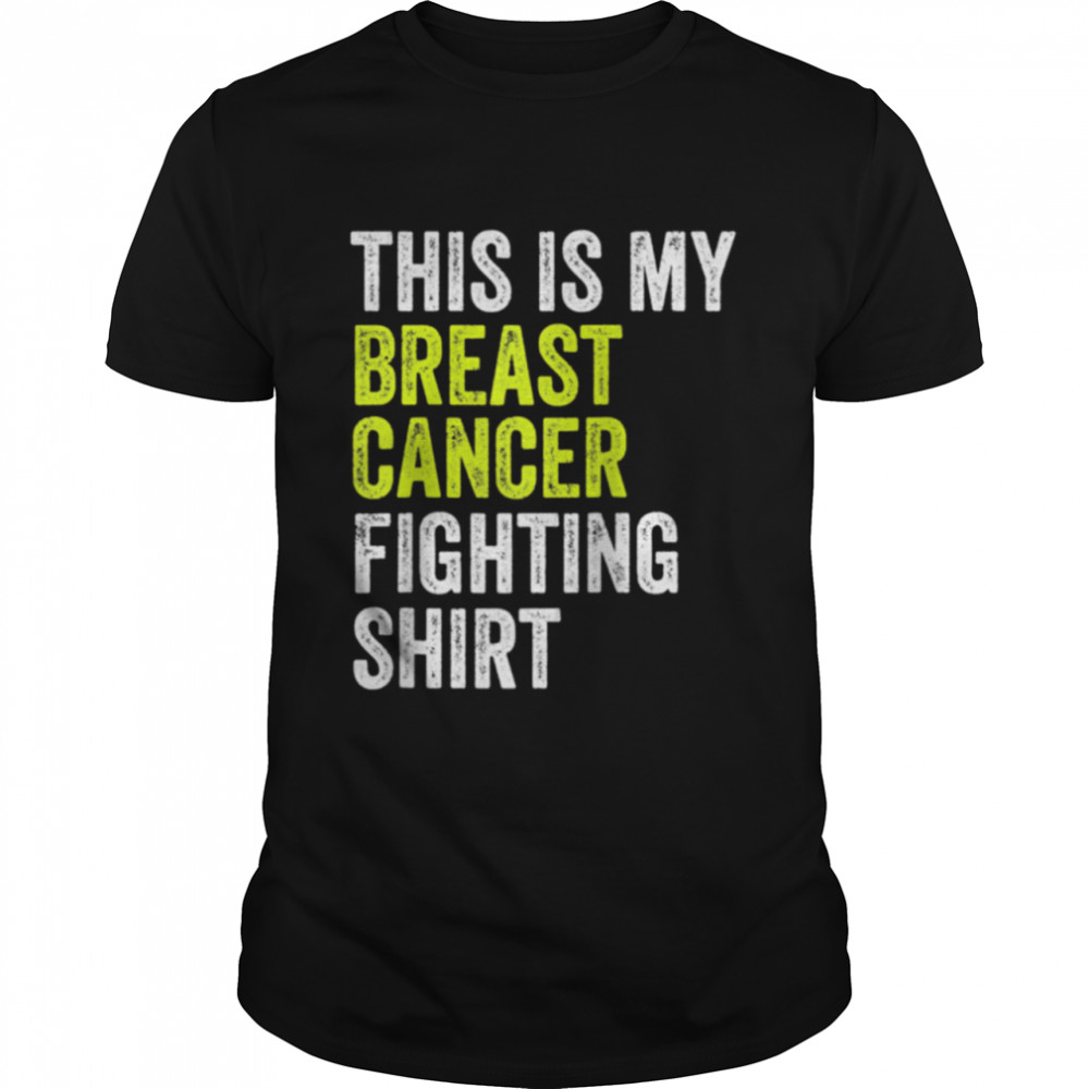 This Is My Breast Cancer Fighting  Classic Men's T-shirt