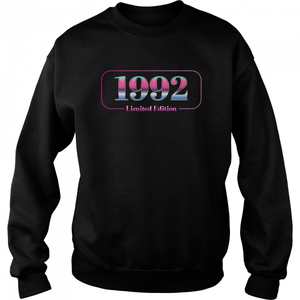 29th Birthday Man 29 Years Bday Year 1992  Unisex Sweatshirt