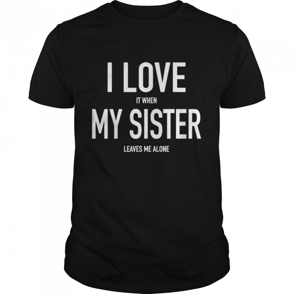 Brother Loves His Sister Siblings Twins  Classic Men's T-shirt