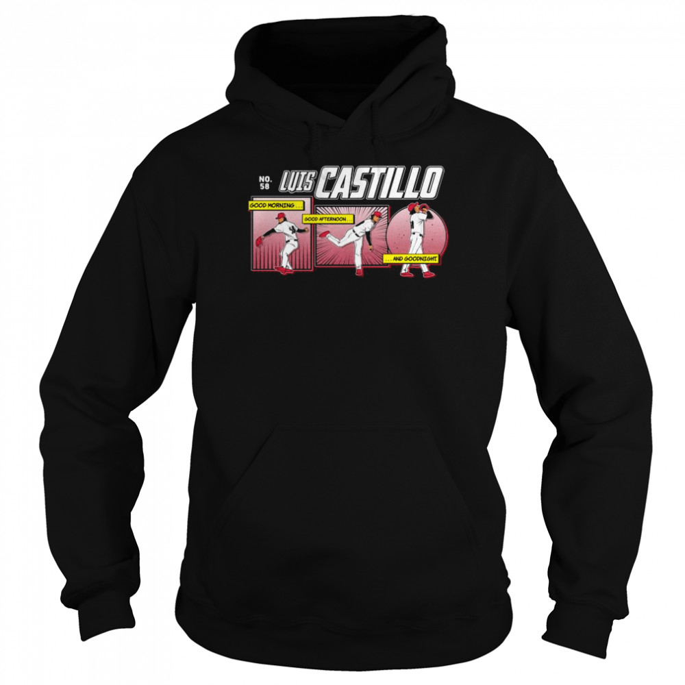 Luis Castillo – Good Morning, Good Afternoon, And Goodnight shirt Unisex Hoodie
