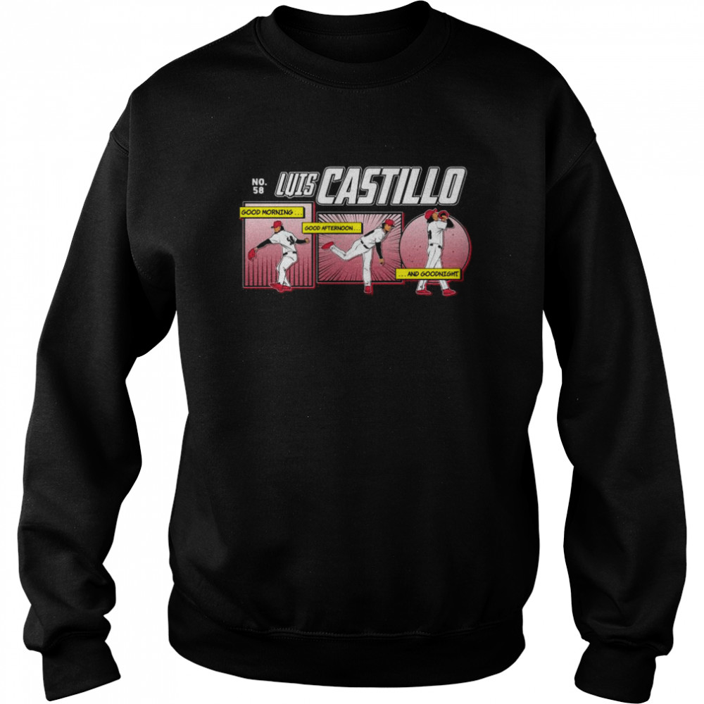Luis Castillo – Good Morning, Good Afternoon, And Goodnight shirt Unisex Sweatshirt