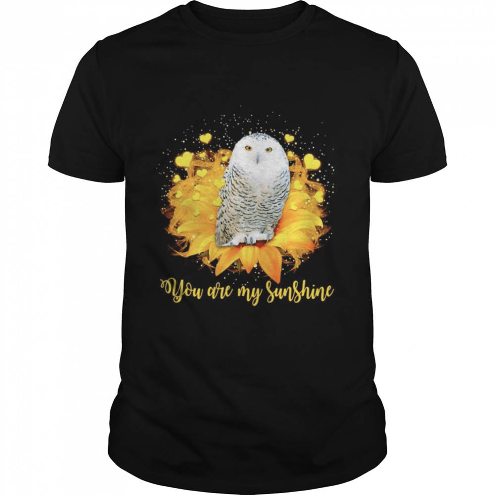 Owl sunflower you are my sunshine shirt Classic Men's T-shirt