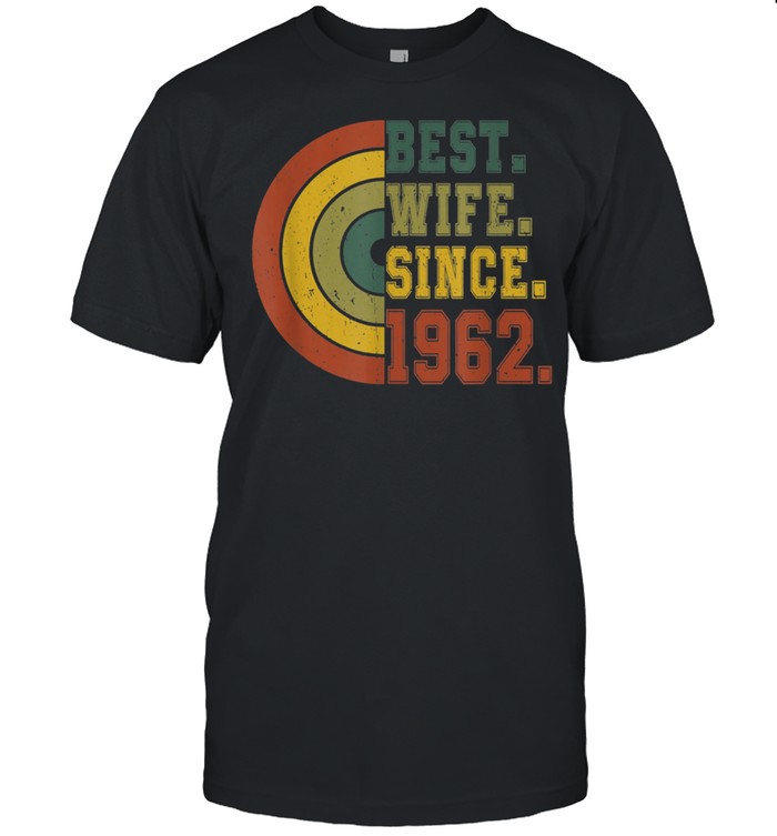 59. Hochzeitstag Geburtstagsfeier Beste Frau seit 1962 shirt Classic Men's T-shirt