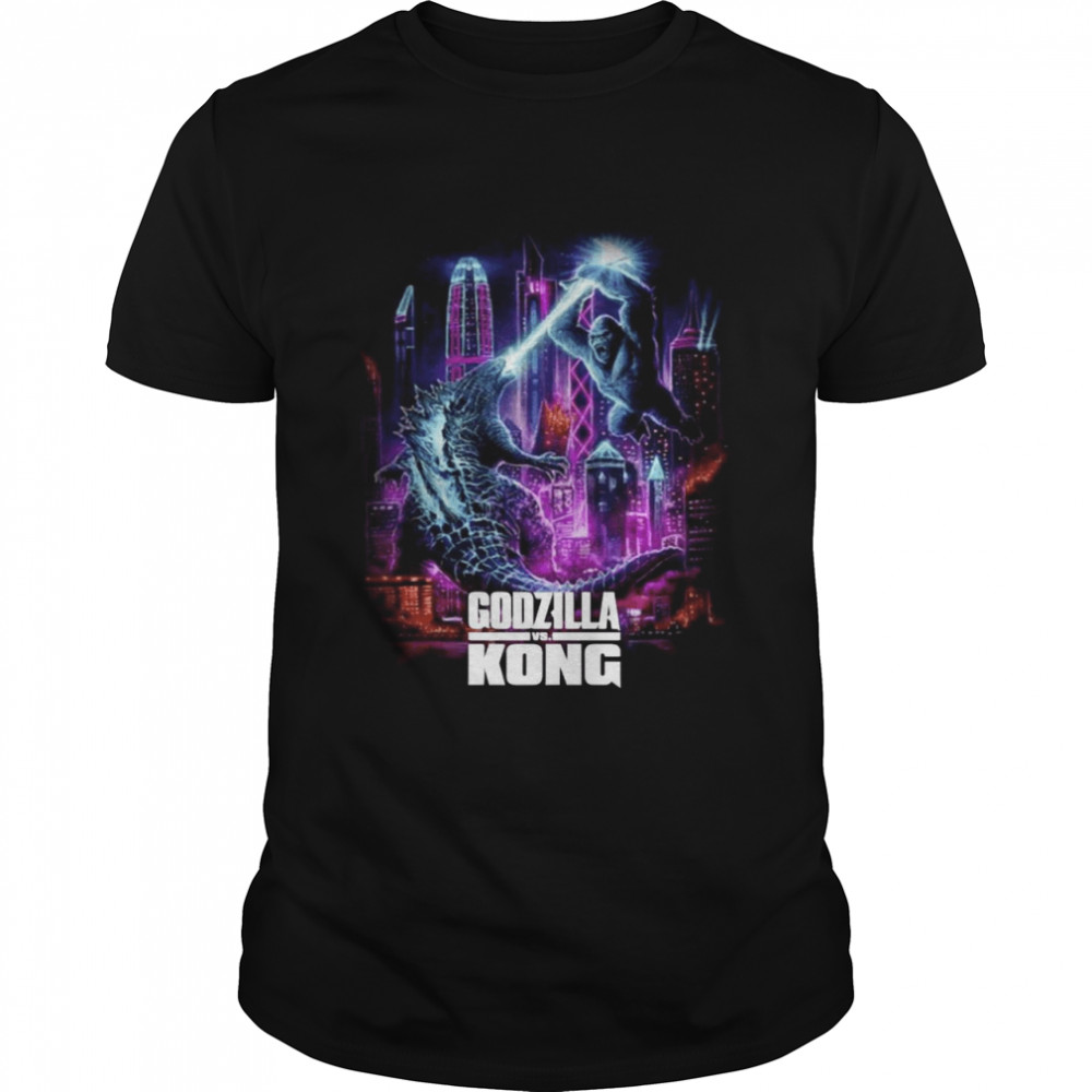 Godzilla Vs Kong Great Battle Super Beast shirt Classic Men's T-shirt