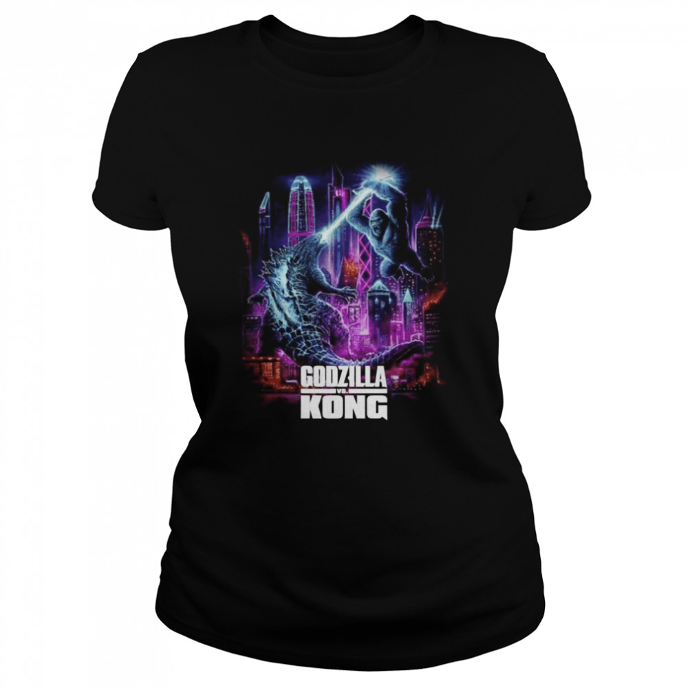 Godzilla Vs Kong Great Battle Super Beast shirt Classic Women's T-shirt