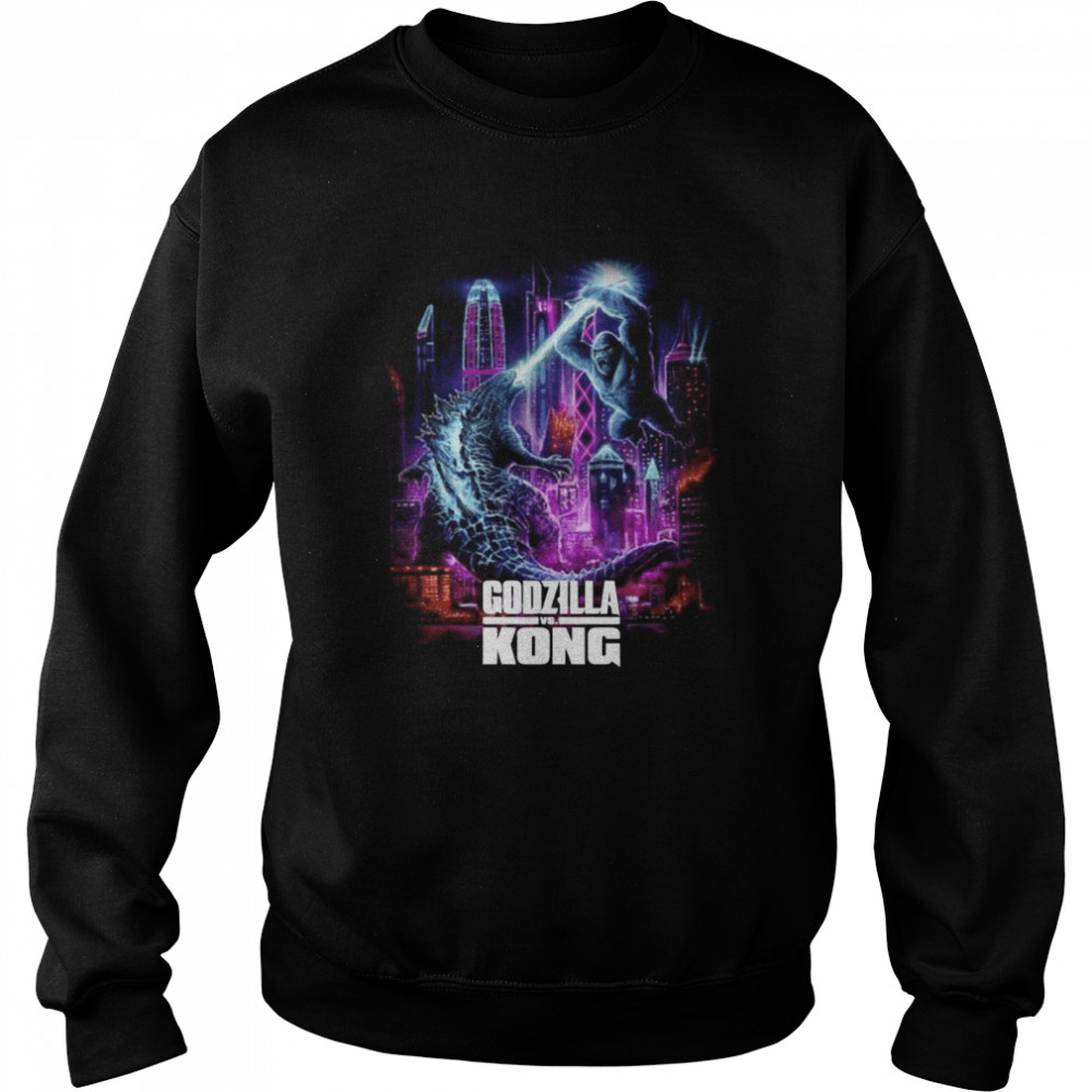 Godzilla Vs Kong Great Battle Super Beast shirt Unisex Sweatshirt