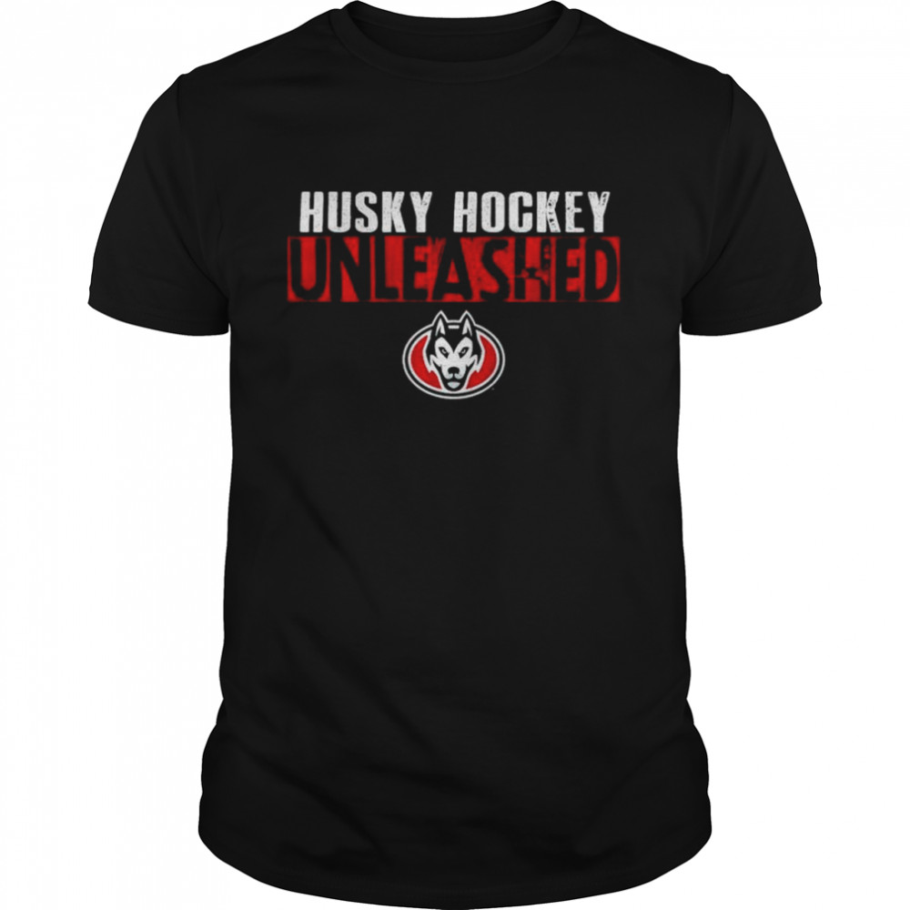 Cloud State Husky hockey unleashed shirt