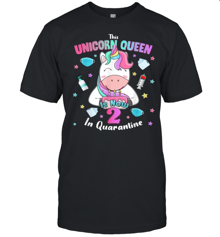 2nd Unicorn Queen Birthday Girl , Social Distance shirt Classic Men's T-shirt