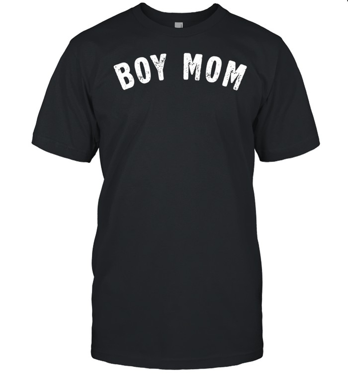 Boy Mom For Mother From Son Best Mama Quotes Dress  Classic Men's T-shirt