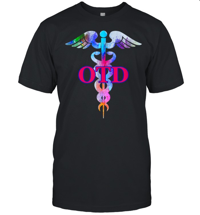 Doctor of Occupational Therapy OTD Caduceus Graduation  Classic Men's T-shirt