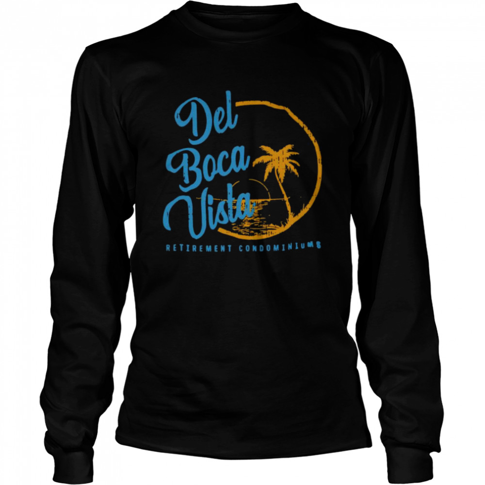 Del Boca Vista Retirement Condominiums  Long Sleeved T-shirt