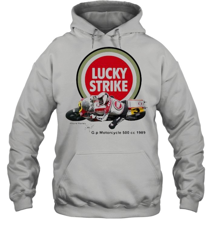 Lucky Strike Rainey Motorcycle 500 Cc 1989 Signature  Unisex Hoodie