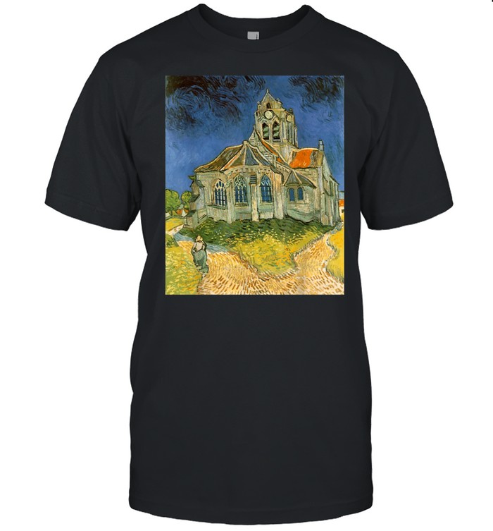 Vincent van Gogh's L'eglise d'Auvers sur Oise shirt Classic Men's T-shirt