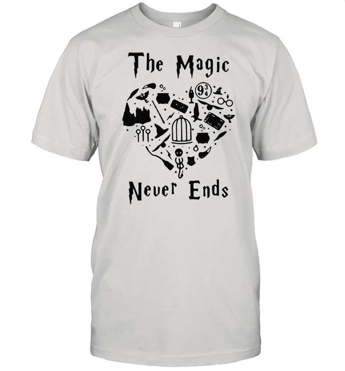 Harry Potter The Magic Never Ends T-shirt Classic Men's T-shirt