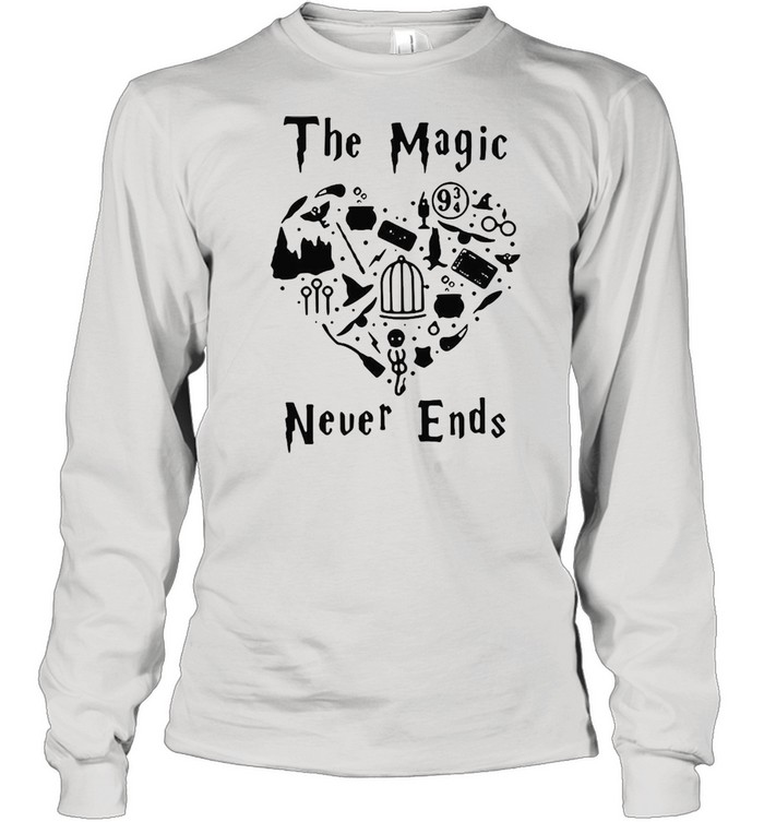 Harry Potter The Magic Never Ends T-shirt Long Sleeved T-shirt